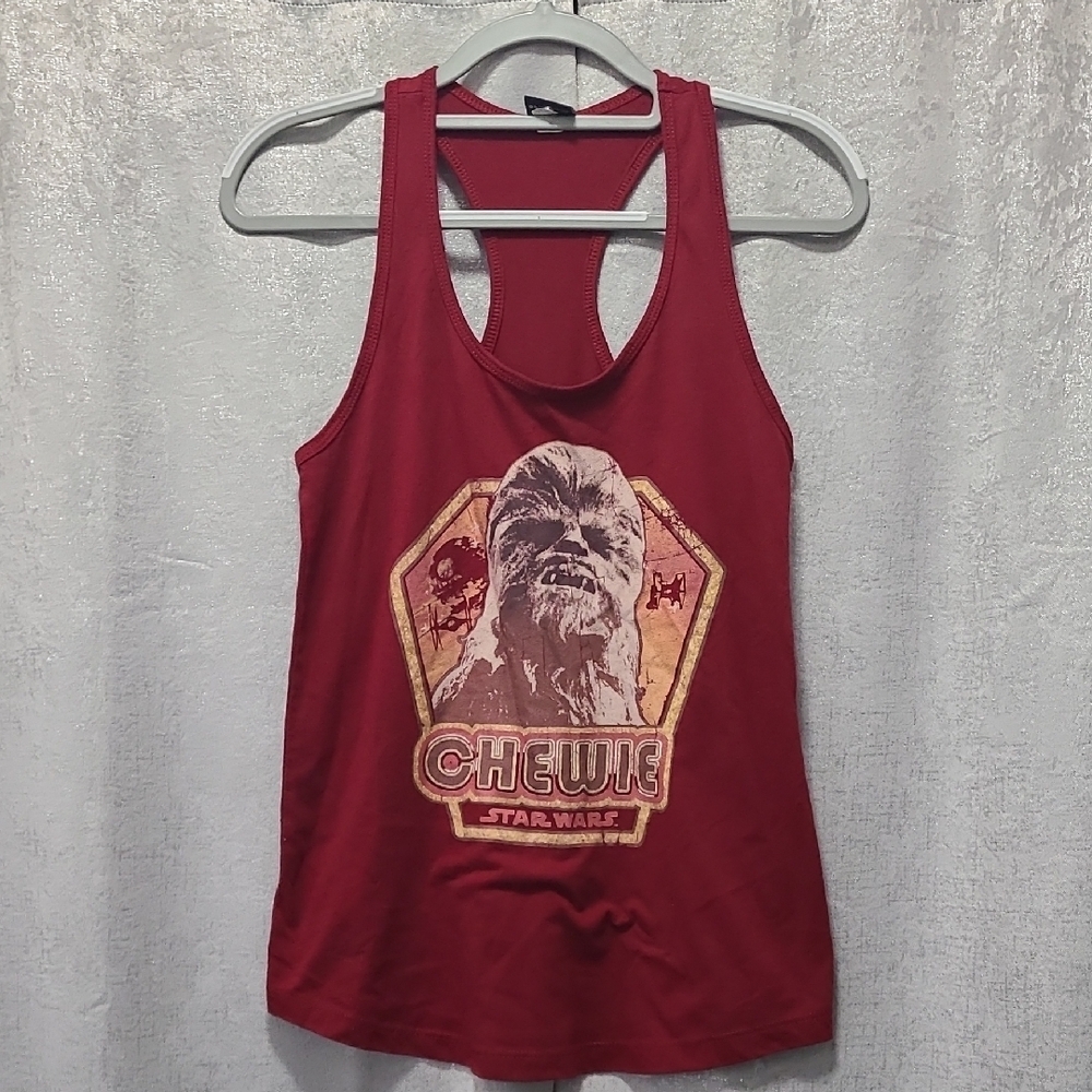 Star Wars Chewbacca Tank Top CHEWIE SZ M